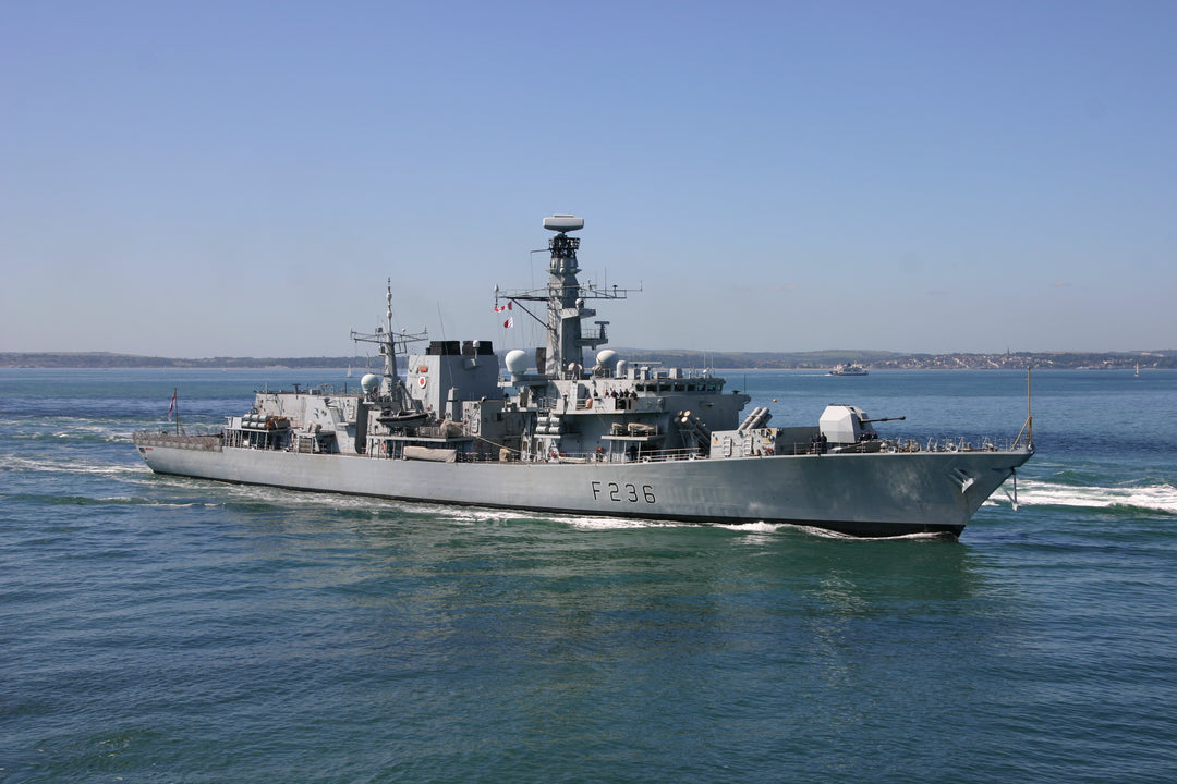 HMS Montrose F236 Royal Navy Type 23 Frigate Photo Print or Framed Photo Print - Hampshire Prints