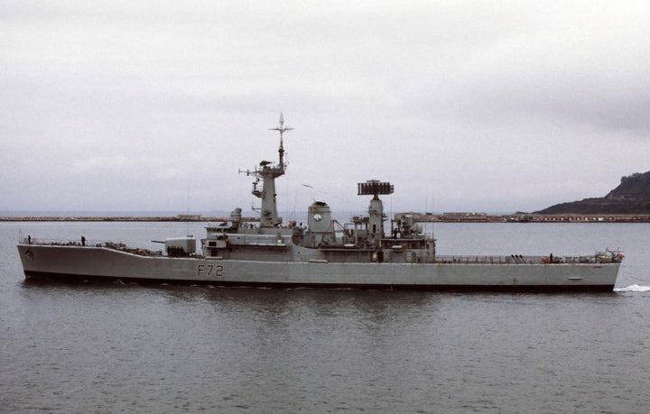 HMS Ariadne F72 Royal Navy Leander class frigate Photo Print or Framed Print - Hampshire Prints