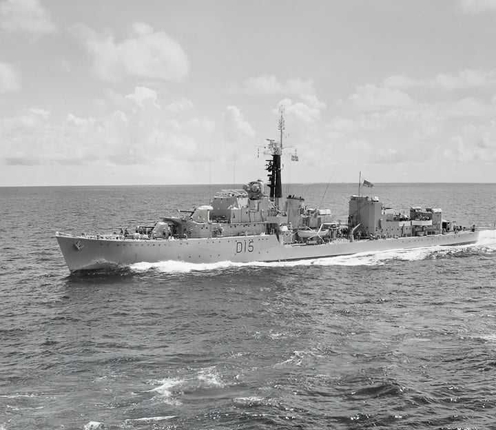 HMS Cavendish R15 (D15) Royal Navy C class destroyer Photo Print or Framed Print - Hampshire Prints