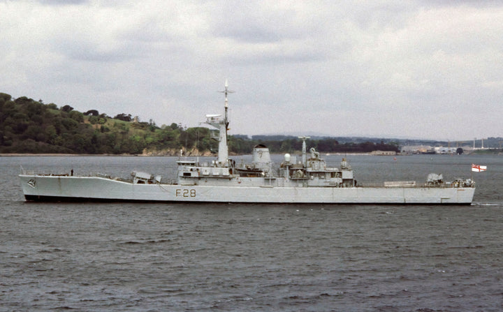 HMS Cleopatra F28 Royal Navy Leander class frigate Photo Print or Framed Print - Hampshire Prints