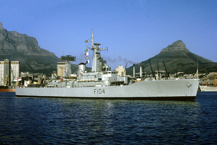 HMS Dido F104 Royal Navy Leander class frigate Photo Print or Framed Print - Hampshire Prints