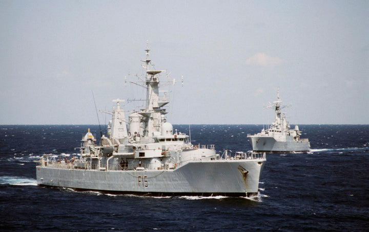 HMS Euryalus F15 Royal Navy Leander Class Frigate Photo Print or Framed Print - Hampshire Prints