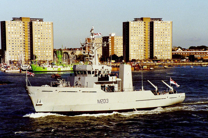 HMS Spey M2013 Royal Navy River Class Minesweeper Photo Print or Framed Print - Hampshire Prints