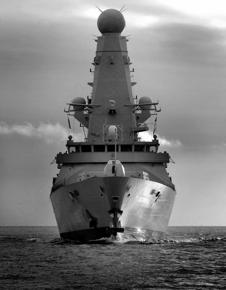 HMS Dauntless D33 Royal Navy type 45 Destroyer Photo Print or Framed Print - Hampshire Prints