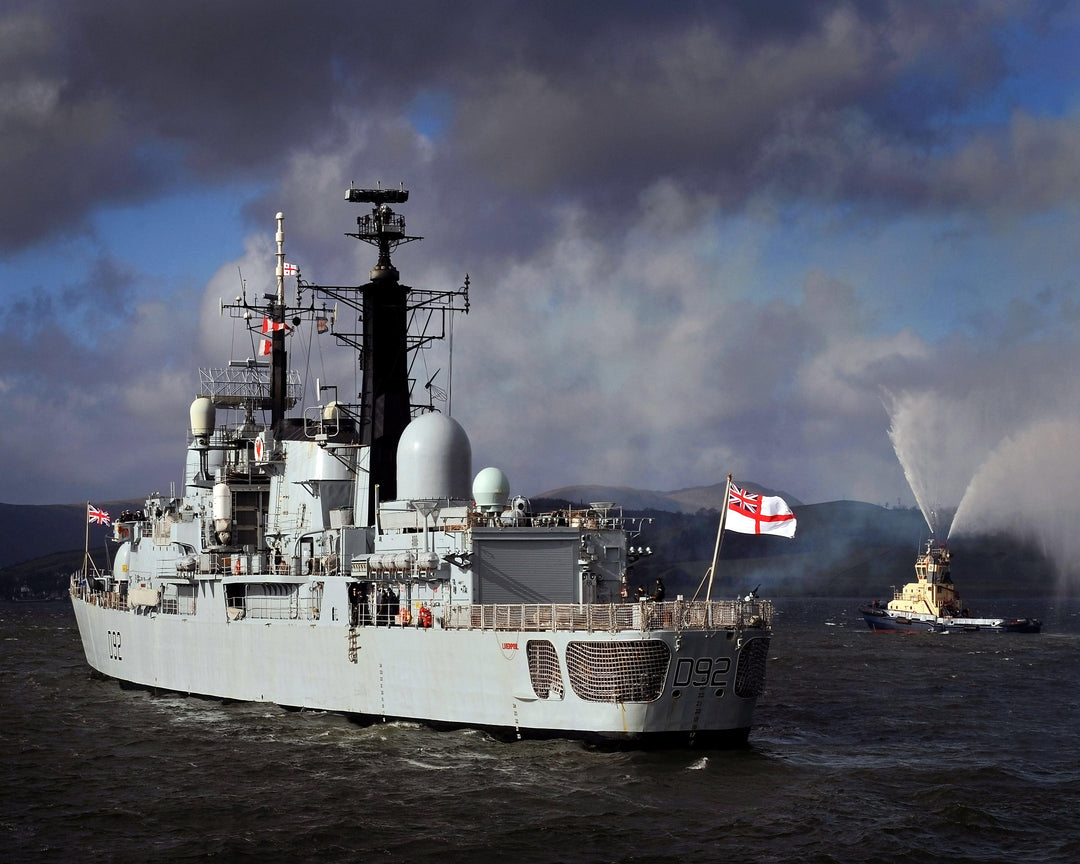 HMS Liverpool D92 | Photo Print | Framed Print | Poster | Type 42 | Destroyer | Royal Navy - Hampshire Prints