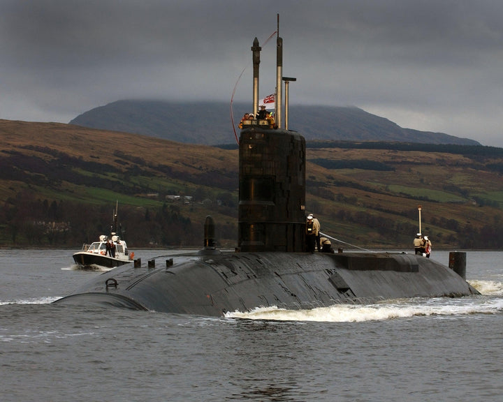 HMS Spartan S105 Submarine | Photo Print | Framed Print | Swiftsure Class | Royal Navy - Hampshire Prints