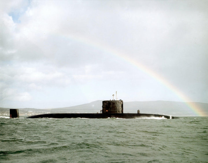 HMS Swiftsure S126 Royal Navy Swiftsure class Submarine Photo Print or Framed Print - Hampshire Prints