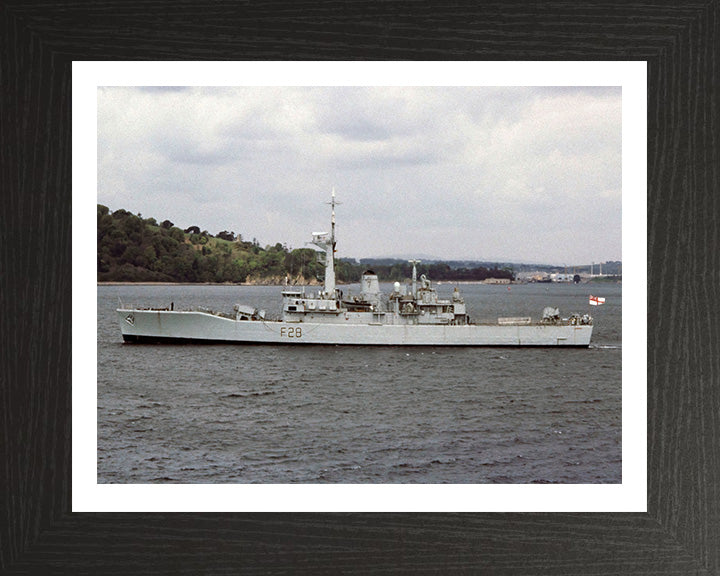 HMS Cleopatra F28 Royal Navy Leander class frigate Photo Print or Framed Print - Hampshire Prints