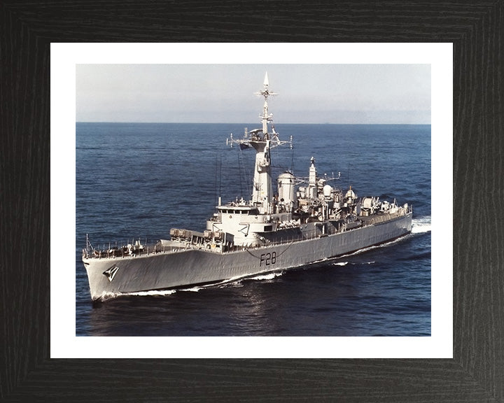 HMS Cleopatra F28 Royal Navy Leander class frigate Photo Print or Framed Print - Hampshire Prints