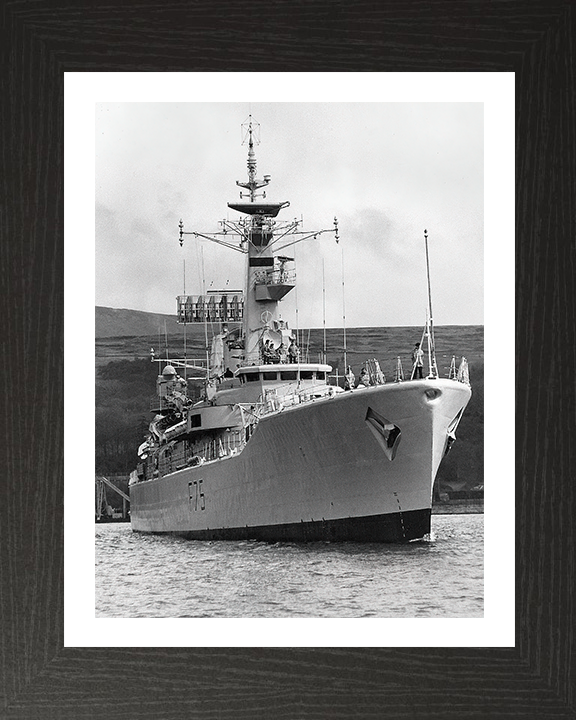 HMS Charybdis F75 Royal Navy Leander class frigate Photo Print or Framed Print - Hampshire Prints