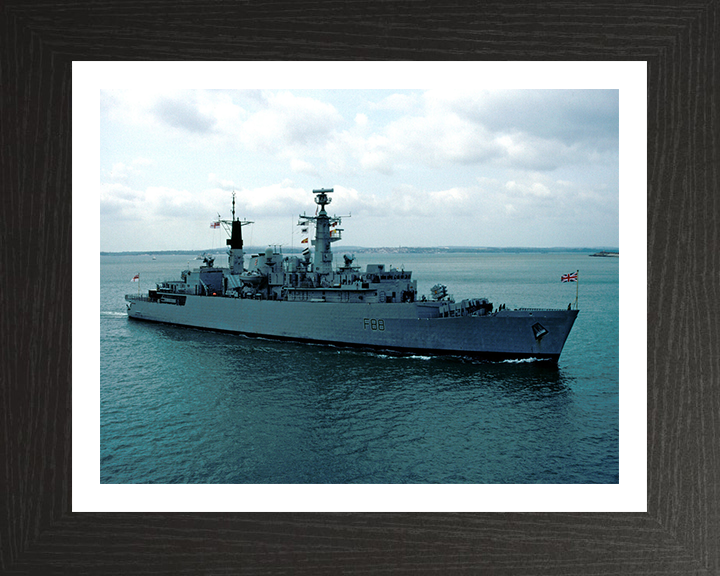 HMS Broadsword F88 Royal Navy Type 22 Frigate Photo Print or Framed Print - Hampshire Prints