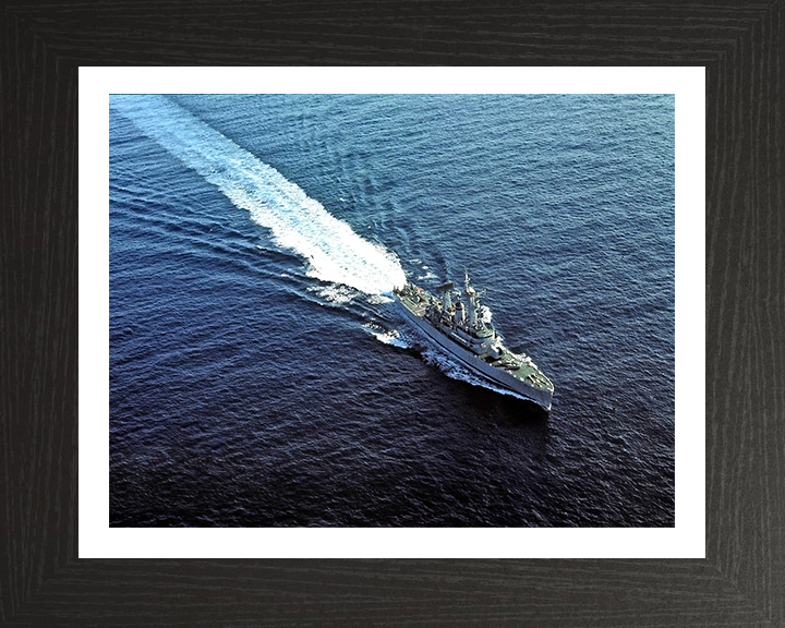 HMS Bacchante F69 Royal Navy Leander class frigate Photo Print or Framed Print - Hampshire Prints