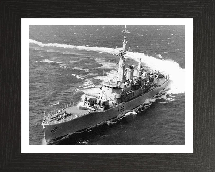 HMS Cleopatra F28 Royal Navy Leander class frigate Photo Print or Framed Print - Hampshire Prints