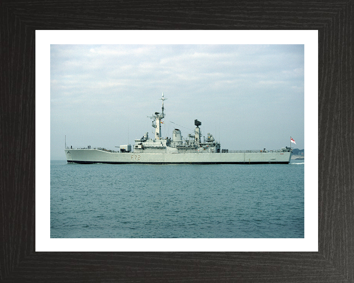 HMS Ariadne F72 Royal Navy Leander class frigate Photo Print or Framed Print - Hampshire Prints