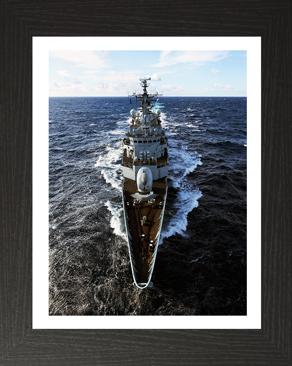 HMS Chatham F87 Royal Navy Type 22 Frigate Photo Print or Framed Print - Hampshire Prints