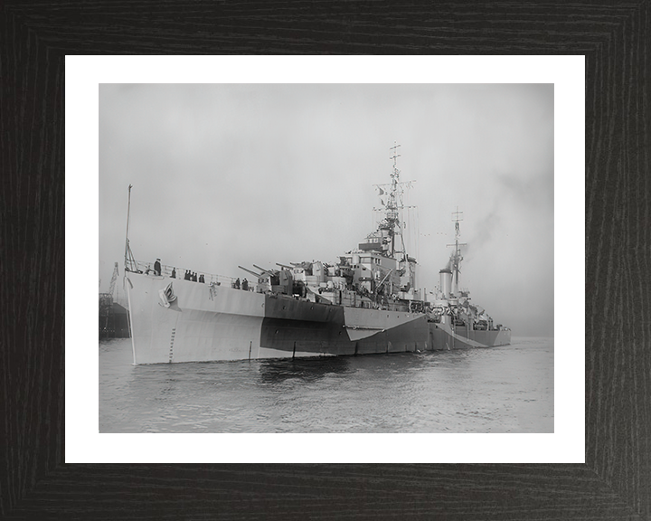 HMS Diadem 84 Royal Navy Dido class light cruiser Photo Print or Framed Photo Print - Hampshire Prints