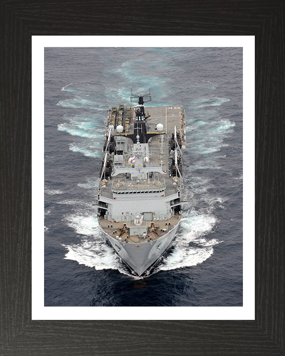 HMS Bulwark L15 Royal Navy Albion class amphibious ship Photo Print or Framed Print - Hampshire Prints