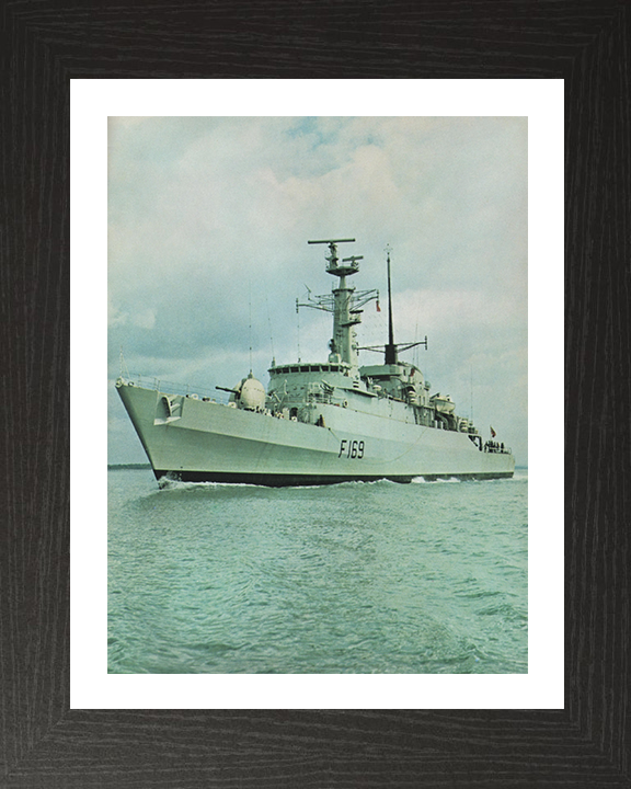 HMS Amazon F169 Royal Navy type 21 Frigate Photo Print or Framed Print - Hampshire Prints