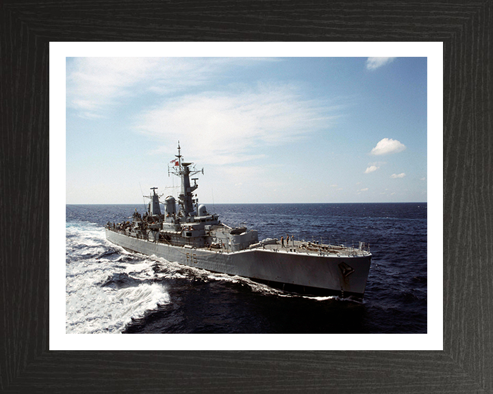 HMS Euryalus F15 Royal Navy Leander Class Frigate Photo Print or Framed Print - Hampshire Prints