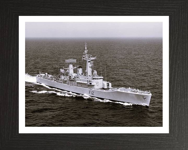 HMS Achilles F12 Royal Navy Leander Class Frigate Photo Print or Framed Print - Hampshire Prints