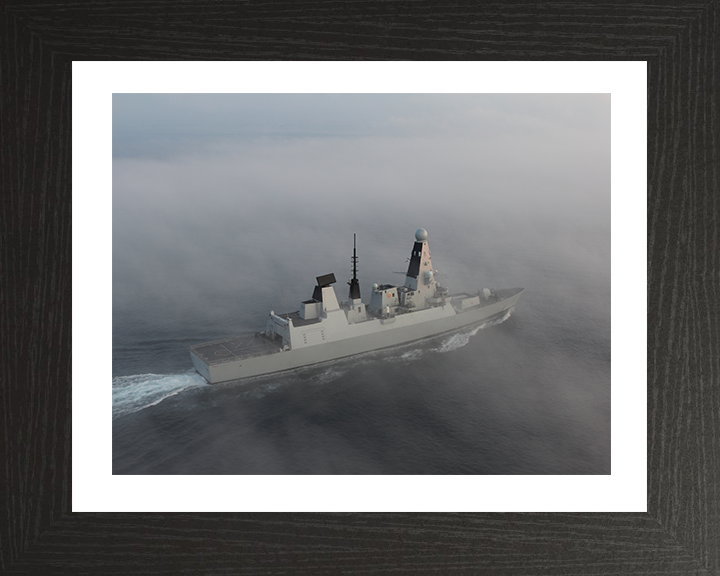 HMS Diamond D34 Royal Navy Type 45 Destroyer Photo Print or Framed Print - Hampshire Prints