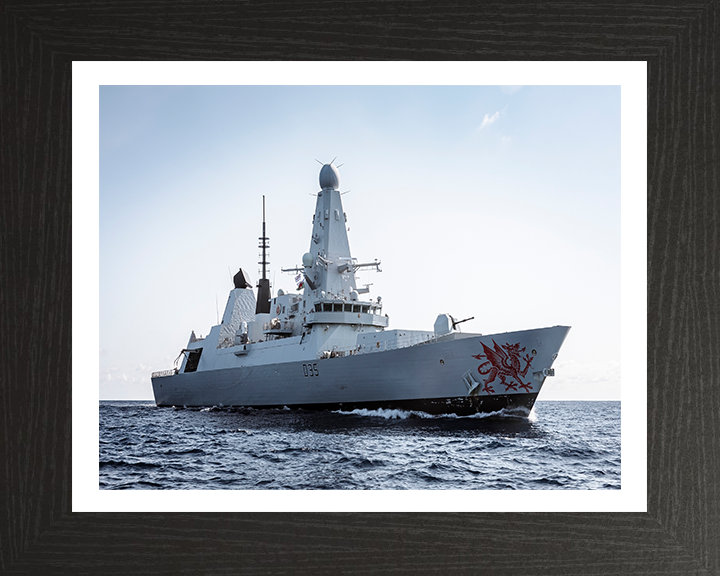 HMS Dragon D35 | Photo Print | Framed Print | Poster | Type 45 | Destroyer | Royal Navy - Hampshire Prints