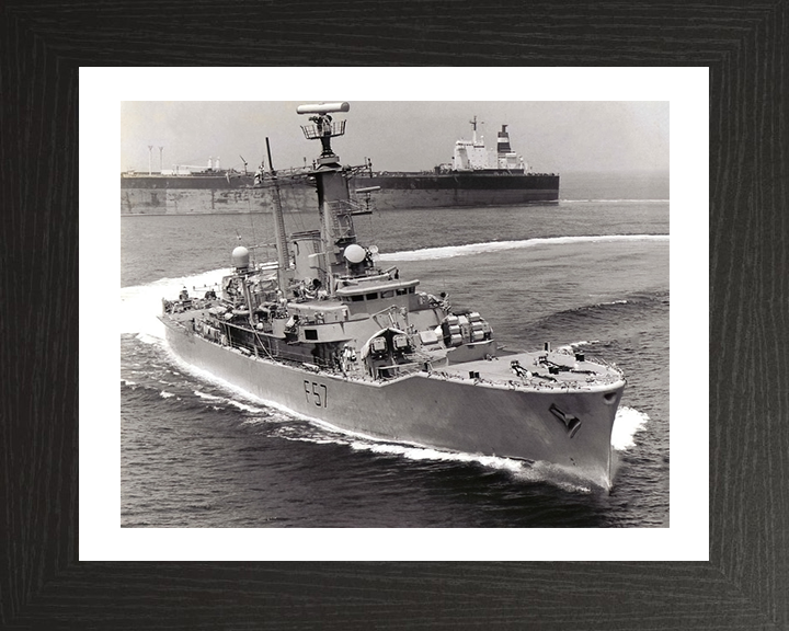 HMS Andromeda F57 Royal Navy Leander class frigate Photo Print or Framed Print - Hampshire Prints