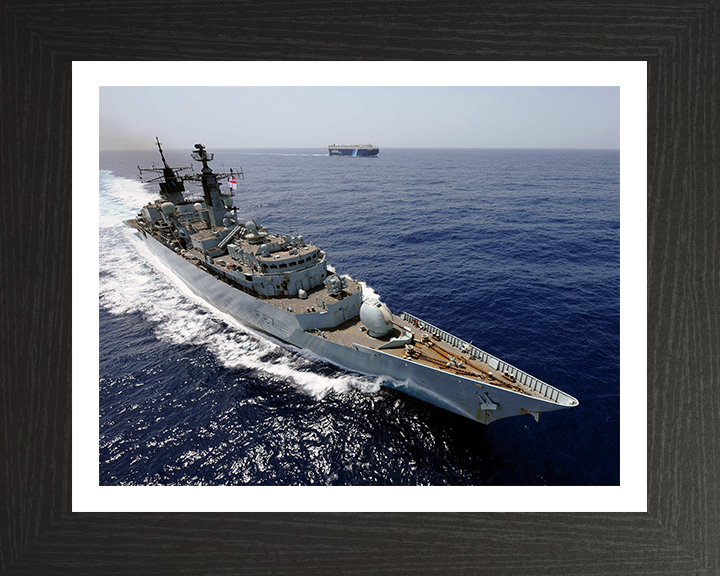 HMS Chatham F87 Royal Navy Type 22 Frigate Photo Print or Framed Print - Hampshire Prints