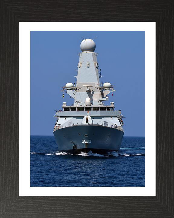 HMS Diamond D34 Royal Navy Type 45 Destroyer Photo Print or Framed Print - Hampshire Prints