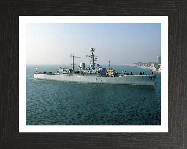 HMS Charybdis F75 Royal Navy Leander class frigate Photo Print or Framed Print - Hampshire Prints