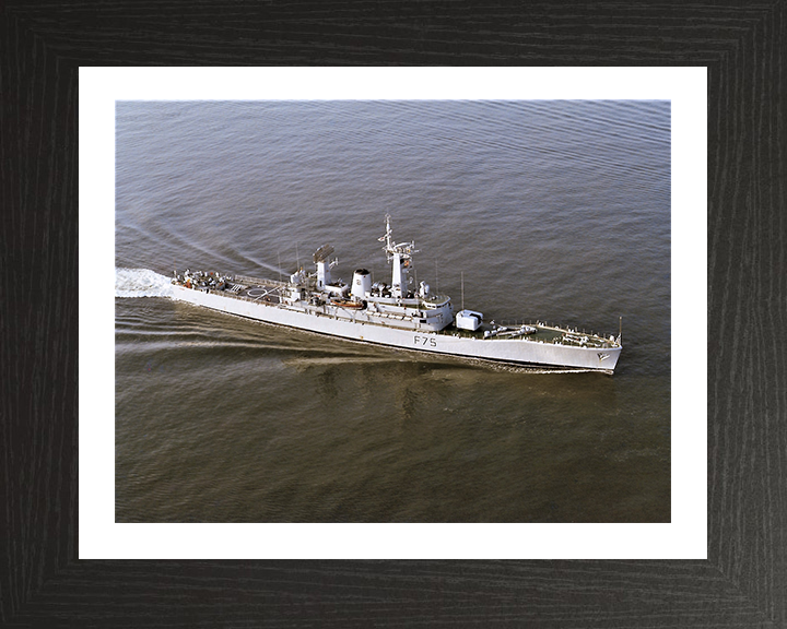 HMS Charybdis F75 Royal Navy Leander class frigate Photo Print or Framed Print - Hampshire Prints