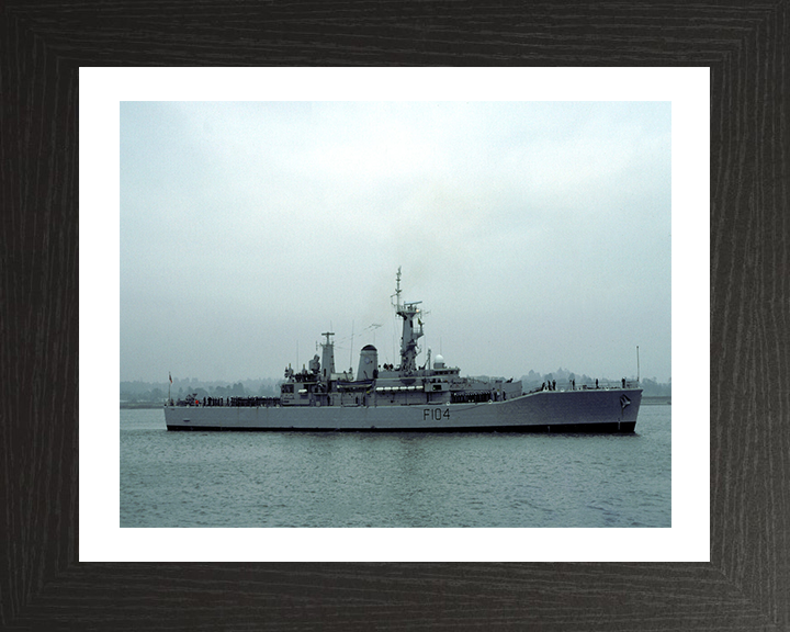 HMS Dido F104 Royal Navy Leander class frigate Photo Print or Framed Print - Hampshire Prints