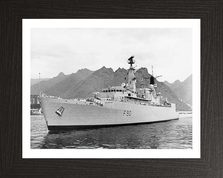 HMS Brilliant F90 Royal Navy Type 22 Frigate Photo Print or Framed Print - Hampshire Prints