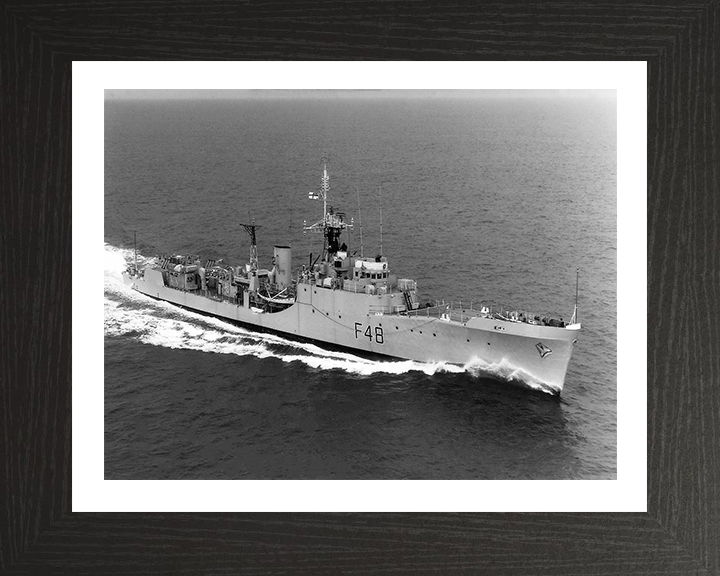 HMS Dundas F48 Royal Navy Blackwood class frigate Photo Print or Framed Print - Hampshire Prints