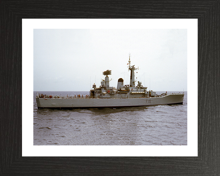 HMS Diomede F16 Royal Navy Leander class frigate Photo Print or Framed Print - Hampshire Prints