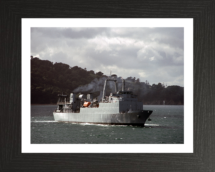 HMS Challenger K07 Royal Navy diving support vessel Photo Print or Framed Print - Hampshire Prints