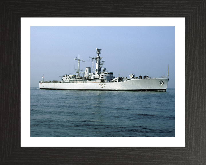 HMS Andromeda F57 Royal Navy Leander class frigate Photo Print or Framed Print - Hampshire Prints