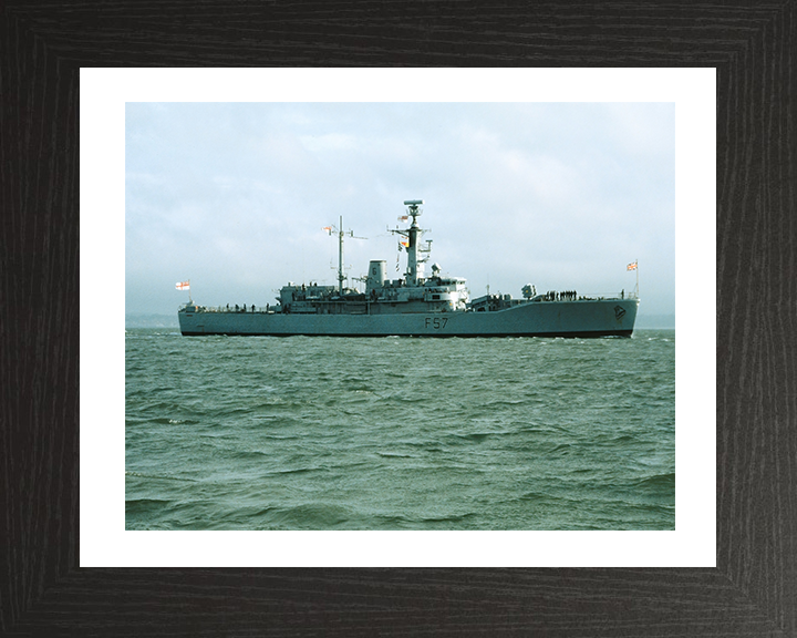 HMS Andromeda F57 Royal Navy Leander class frigate Photo Print or Framed Print - Hampshire Prints