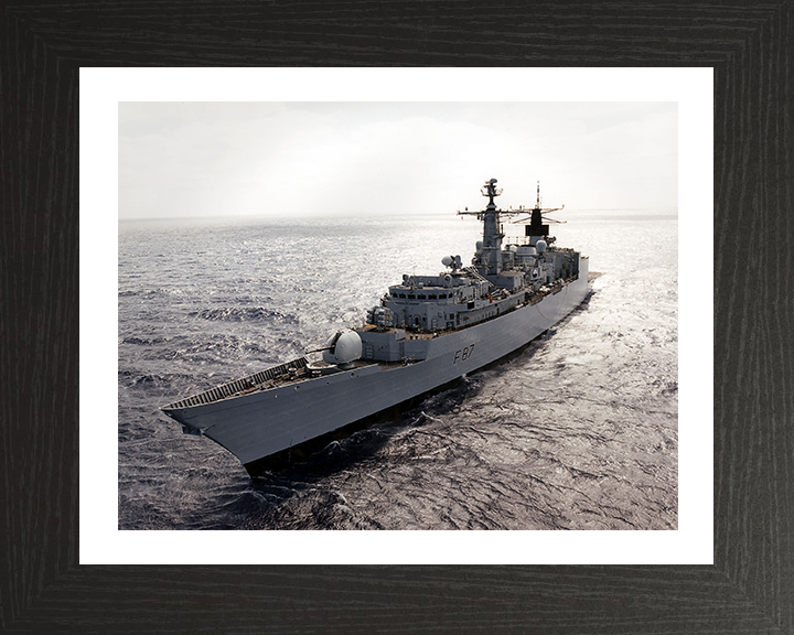 HMS Chatham F87 Royal Navy Type 22 Frigate Photo Print or Framed Print - Hampshire Prints