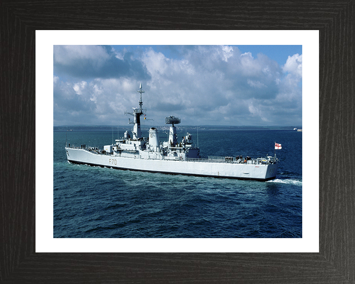 HMS Apollo F70 Royal Navy Leander class Photo Print or Framed Print - Hampshire Prints