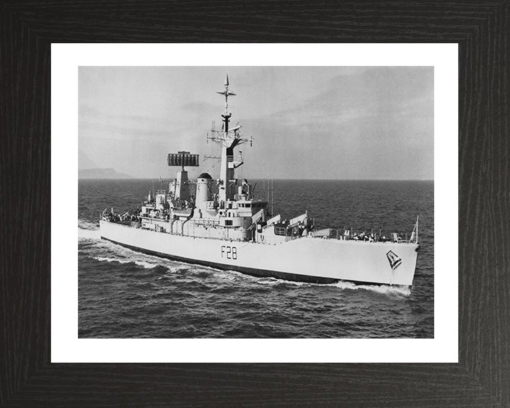 HMS Cleopatra F28 Royal Navy Leander class frigate Photo Print or Framed Print - Hampshire Prints