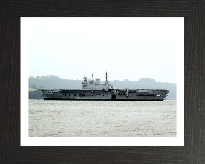 HMS Eagle R05 Royal Navy Audacious class aircraft carrier Photo Print or Framed Print - Hampshire Prints