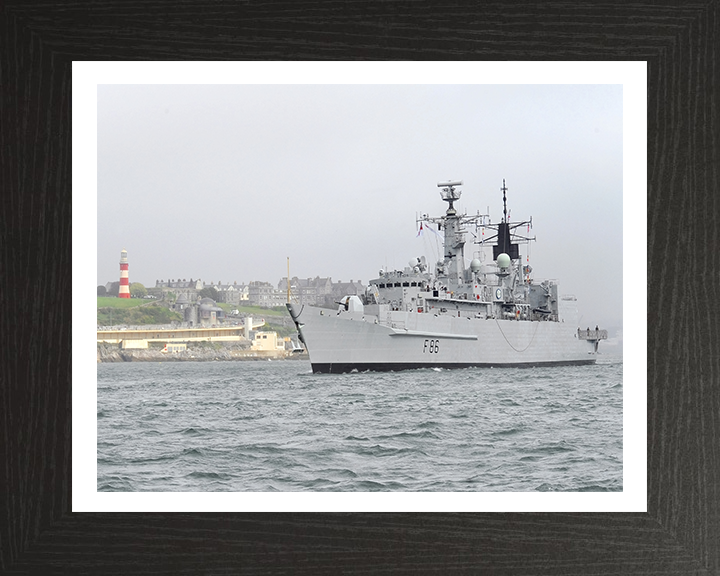 HMS Campbeltown F86 Royal Navy Type 22 frigate Photo Print or Framed Print - Hampshire Prints