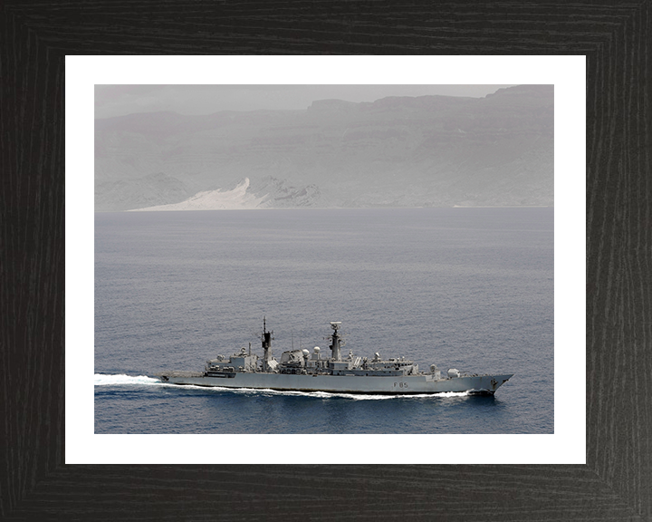 HMS Cumberland F85 Royal Navy Type 22 frigate Photo Print or Framed Print - Hampshire Prints