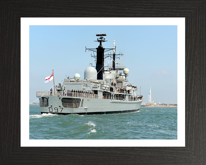 HMS Edinburgh D97 Royal Navy Type 42 Destroyer Photo Print or Framed Print - Hampshire Prints