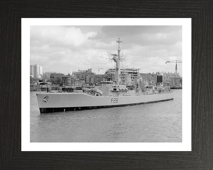 HMS Cleopatra F28 Royal Navy Leander class frigate Photo Print or Framed Print - Hampshire Prints