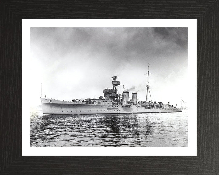 HMS Cairo D87 Royal Navy C class light cruiser Photo Print or Framed Photo Print - Hampshire Prints