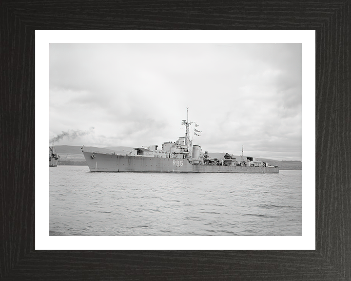 HMS Cambrian R85 Royal Navy C class destroyer Photo Print or Framed Print - Hampshire Prints