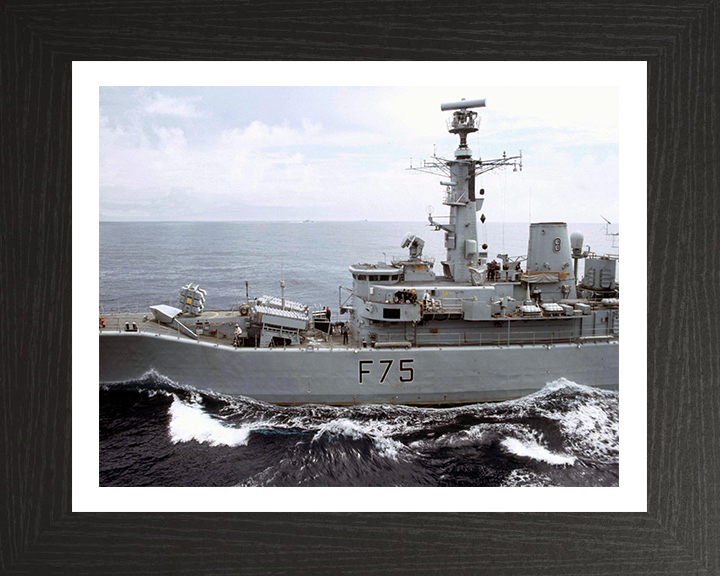 HMS Charybdis F75 Royal Navy Leander class frigate Photo Print or Framed Print - Hampshire Prints