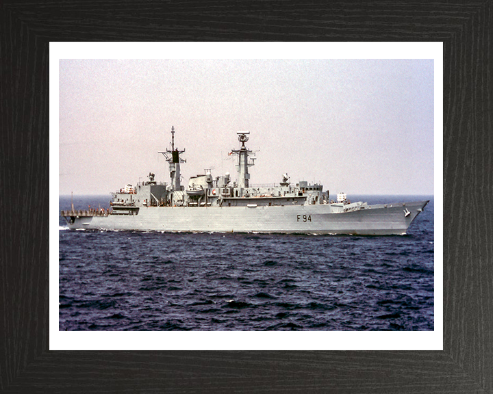 HMS Brave F94 Royal Navy Type 22 Frigate Photo Print or Framed Print - Hampshire Prints